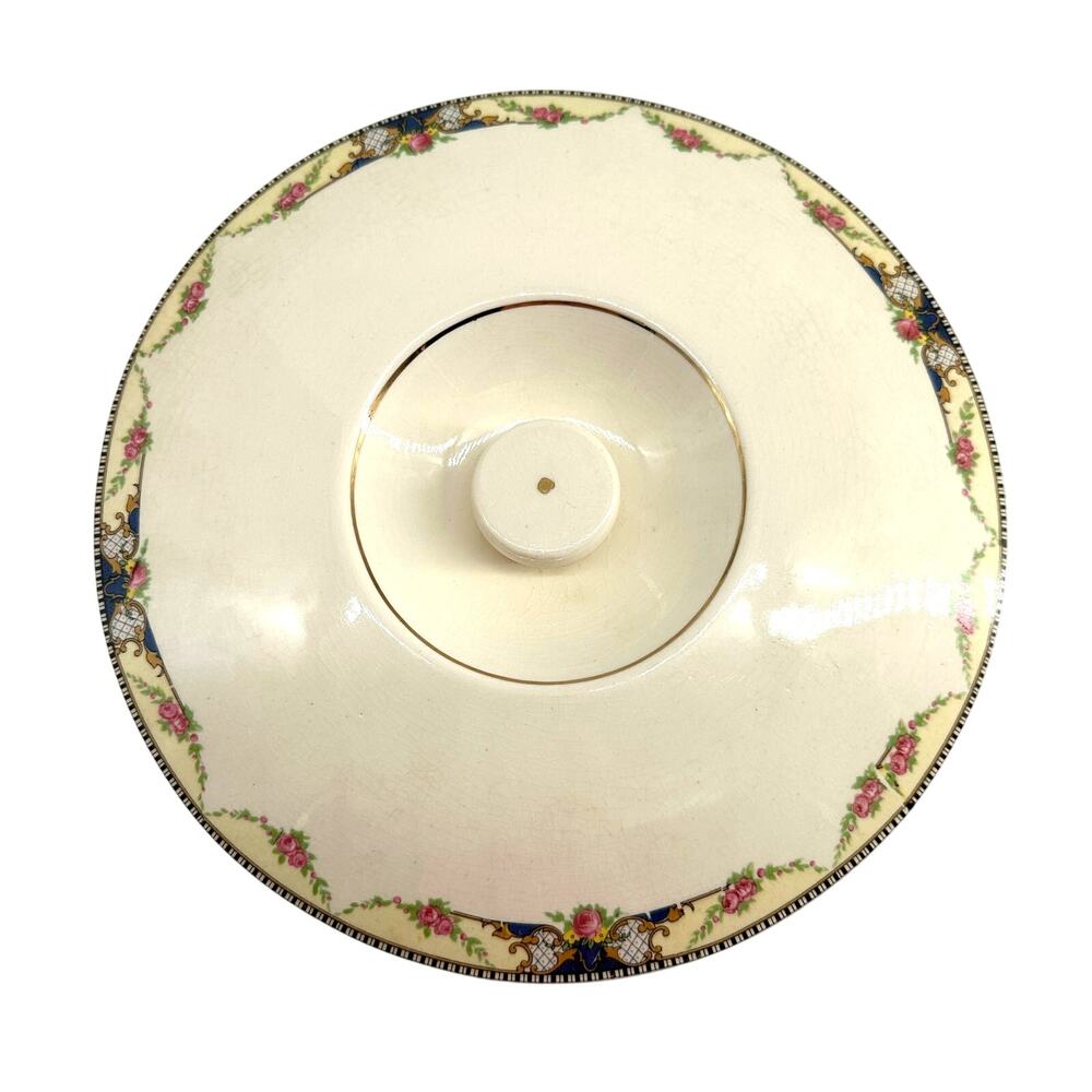 Vintage Cottagecore Farmhouse Replacement Lid Cambridge Ballerina China